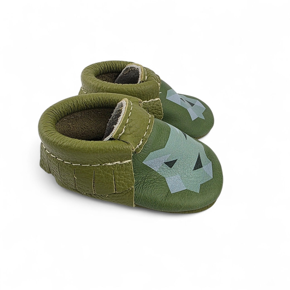 Freshly Picked x Stance Sock Wolf Pack Moccasins Green Size 1